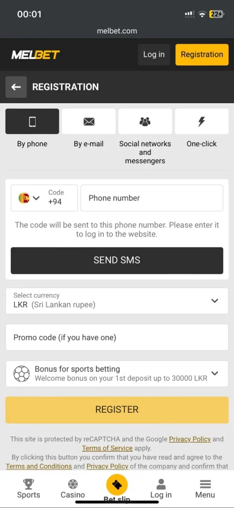 Melbet apk Android screenshot 1