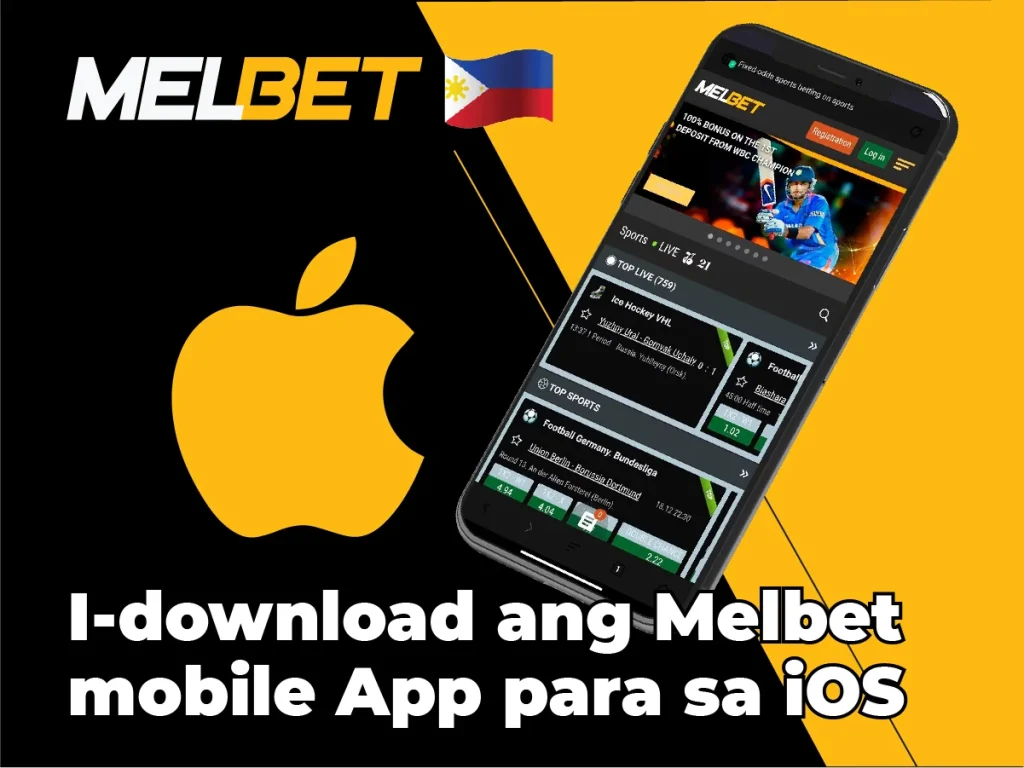 I-download ang Melbet app sa mga iOS device