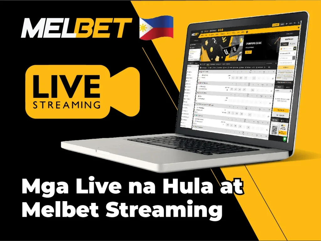 Live na pagtaya sa Melbet na may malaking posibilidad